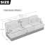 Canapé modulaire en chenille à imprimé léopard 100 po Geneveve-702169694-702169695