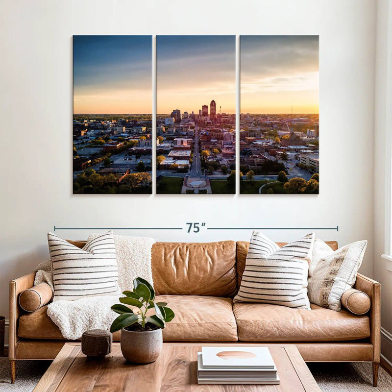 Sireci Des Moines Sireci Horizon, 42" H x 65" W