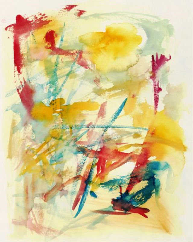 «Mischievous Laughter» par Guseul Park - impression, H 50 po x l 40 po x P 1,5 po, Plexi