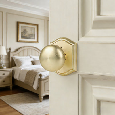 Coolnews Privacy Metal Door Knobs