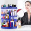 Organisateur de maquillage rotatif 360 avec 7 couches réglables - Rangement pour parfums et cosmétiques pour comptoir de salle de bain et de salle de bain-1527351097