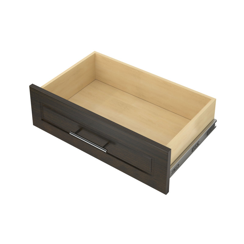 Demi Manufactured Wood Drawer, Truffle
