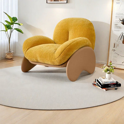 Chaise de loisirs élégante en bois massif