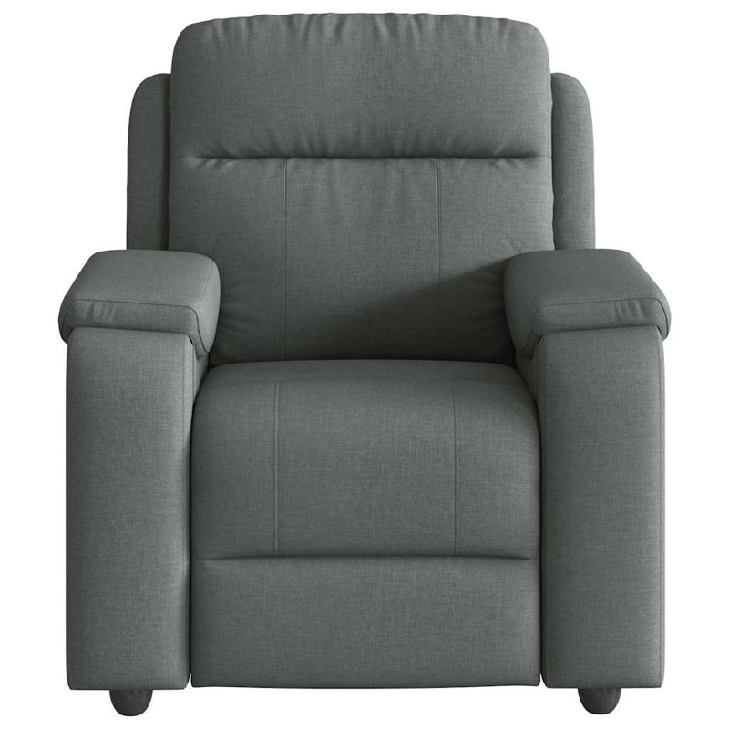  Electric Massage Recliner Chair Dark Grey, Charcoal