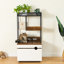 The Cozy Retreat Cat Tree & Litter Station