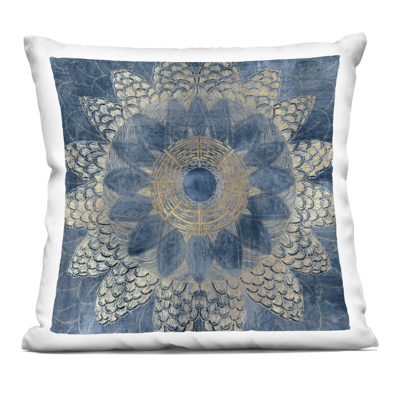 Coussin Bohemian Waves Mandala