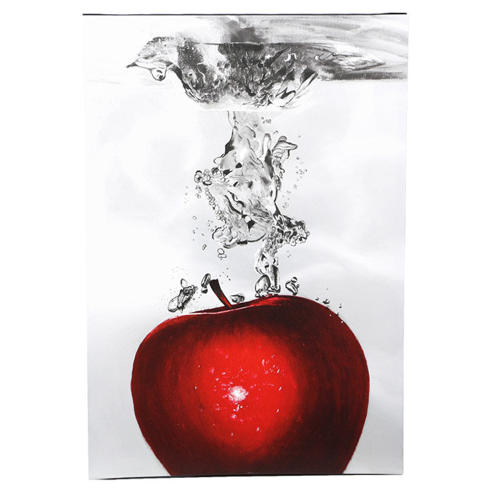 " Red Apple Splash " Print