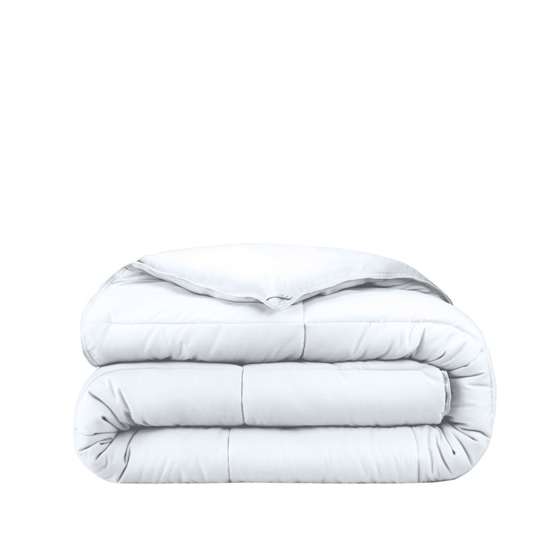 Insertion de couette en duvet synthétique, Grand lit surdimensionné, Blanc