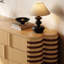 Commode de rangement intégrée de style médiéval