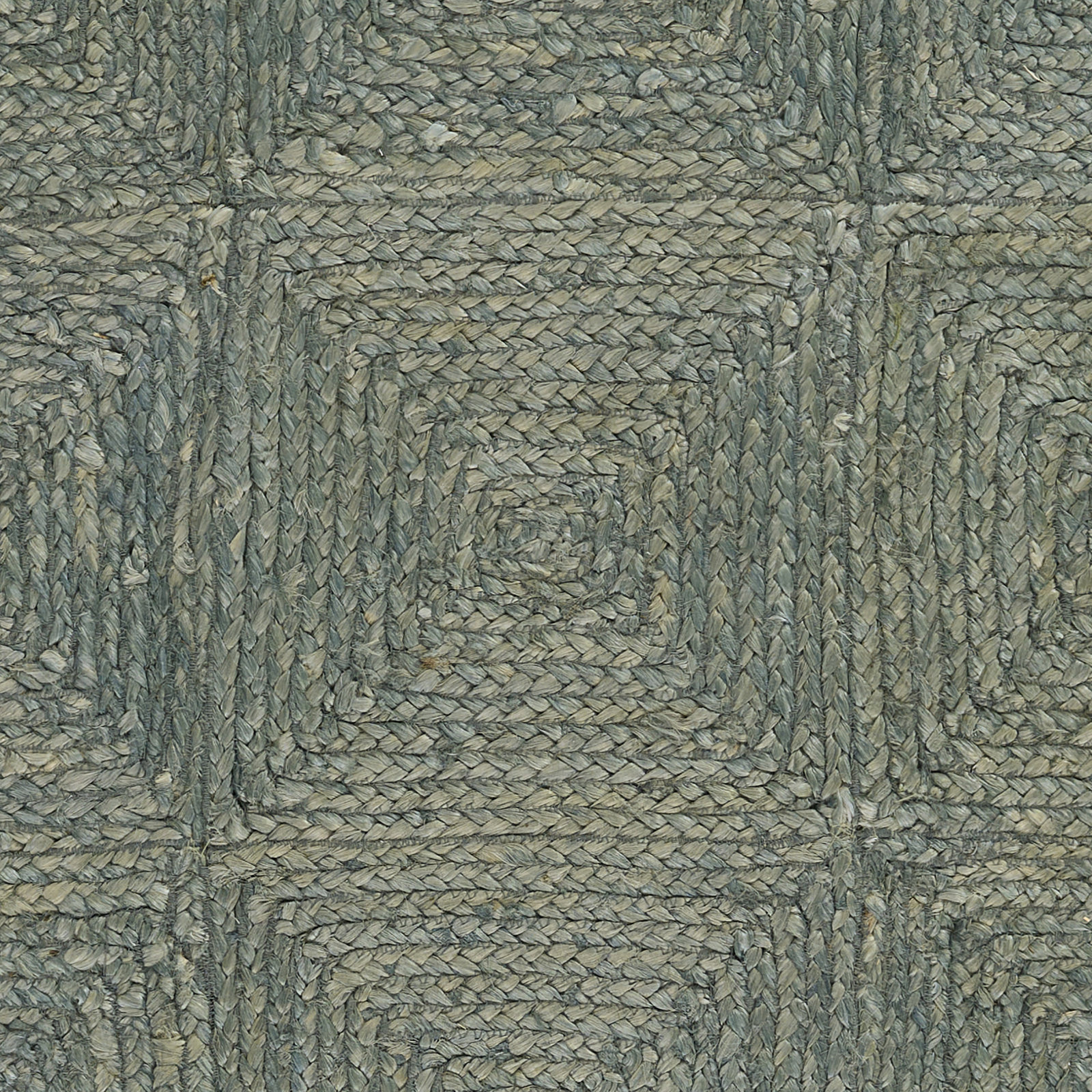Mykonos Hand Woven Jute Geometric Blue Area Rug, Runner 2'3" x 8'