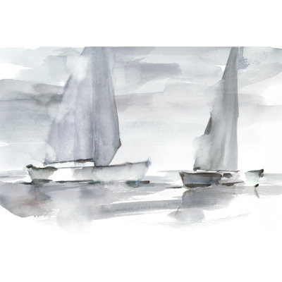 Misty Sails II by Ethan Harper - Painting