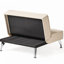 Chaise en tissu inclinable - Profitez du confort et des pieds