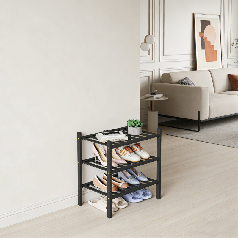 Range-chaussures en bambou