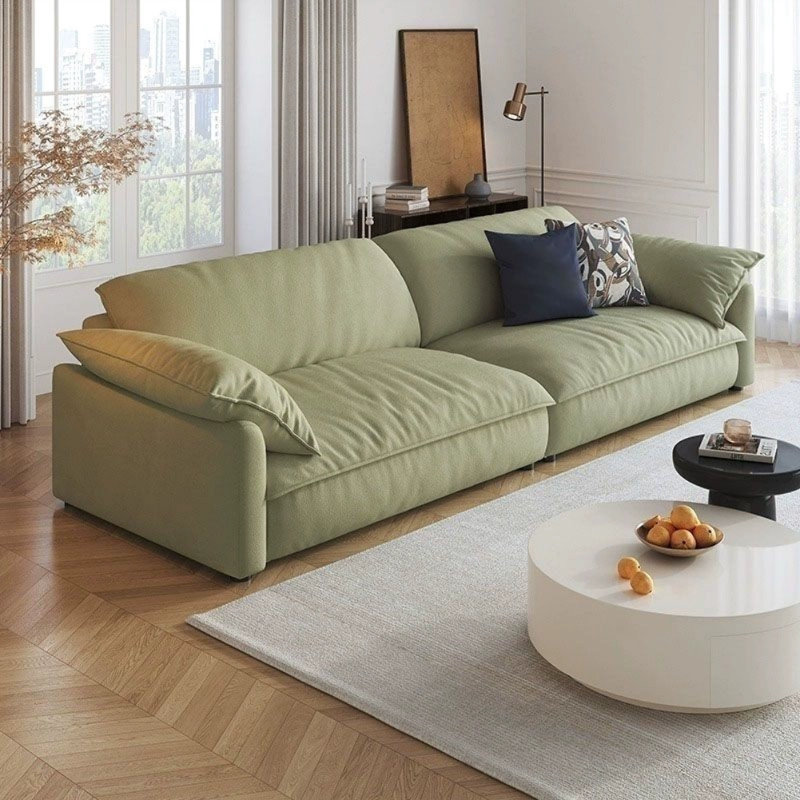 Canapé trois places Simple Living, Vert
