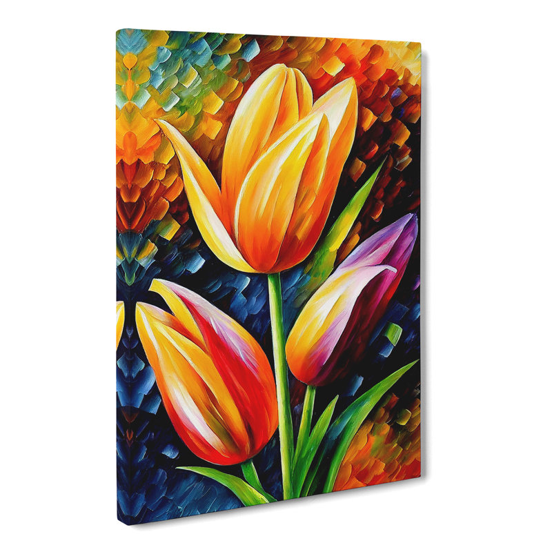 Tulip Flowersed - Wrapped Canvas, 50cm H x 35cm W x 3cm D