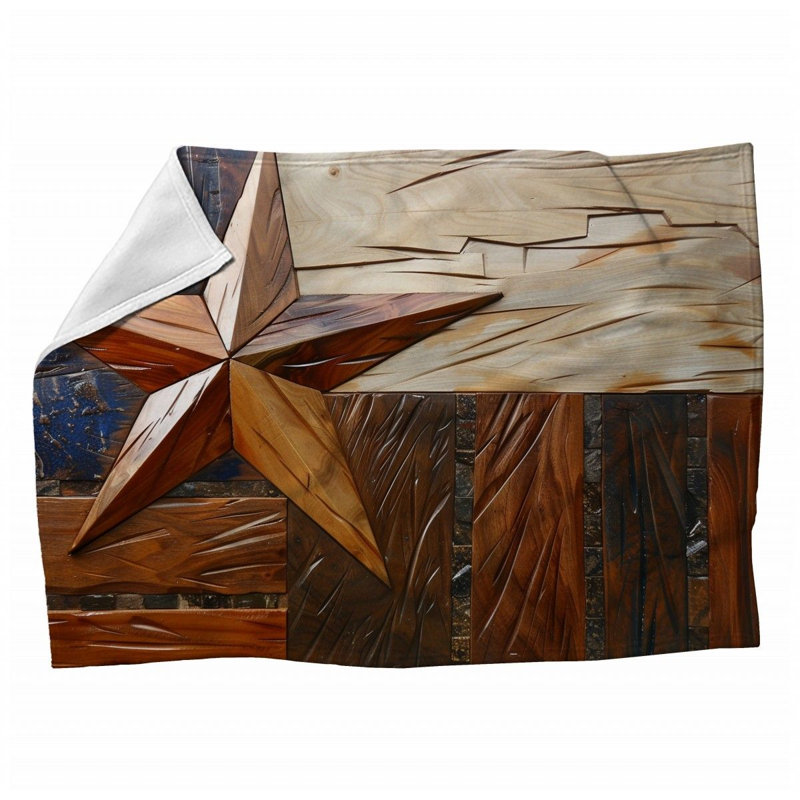 Machine Printed Throw Blanket, 60" x 80"