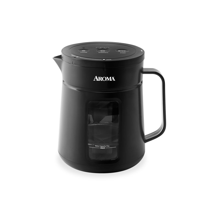 Cafetière à infusion instantanée à infusion sous pression 5 minutes Aroma® (17 onces)