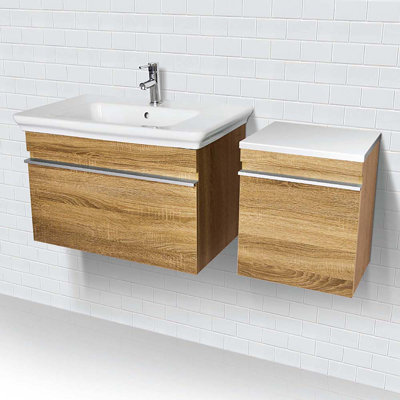 Ensemble de meuble-lavabo mural simple 32 po Lakeside