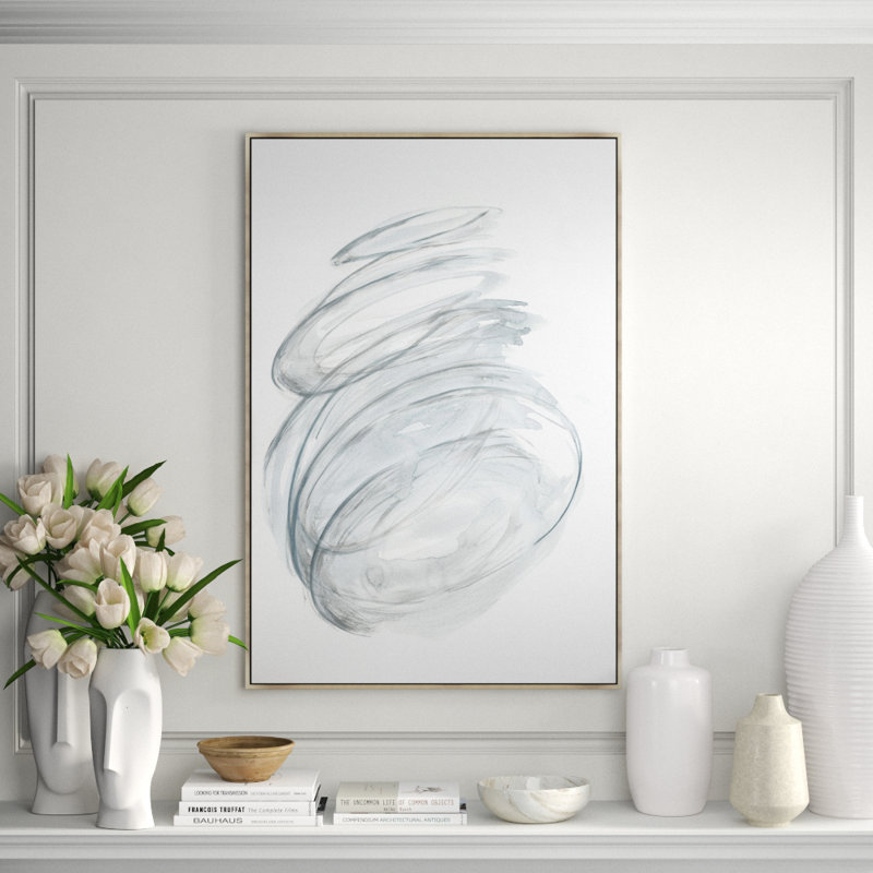 Esoteric VIII Painting by Jacob Lincoln, 61.5" H x 41.5" W x 1.5" D, Image Brush Gel