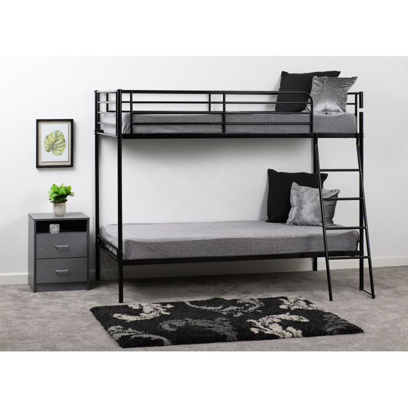 Dore Single Bunk Bed, Black