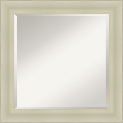 Oliver Beveled Wood Framed Wall Mirror