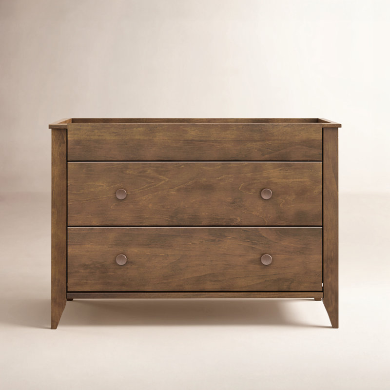 Commode à langer 3 tiroirs Sprout, Noyer naturel