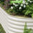 Galvanized Metal Oval Raised Garden Bed - Planter Box for Vegetables and Flowers-538762276-538762275