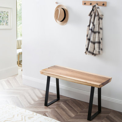 Admon Solid Wood Top End Table