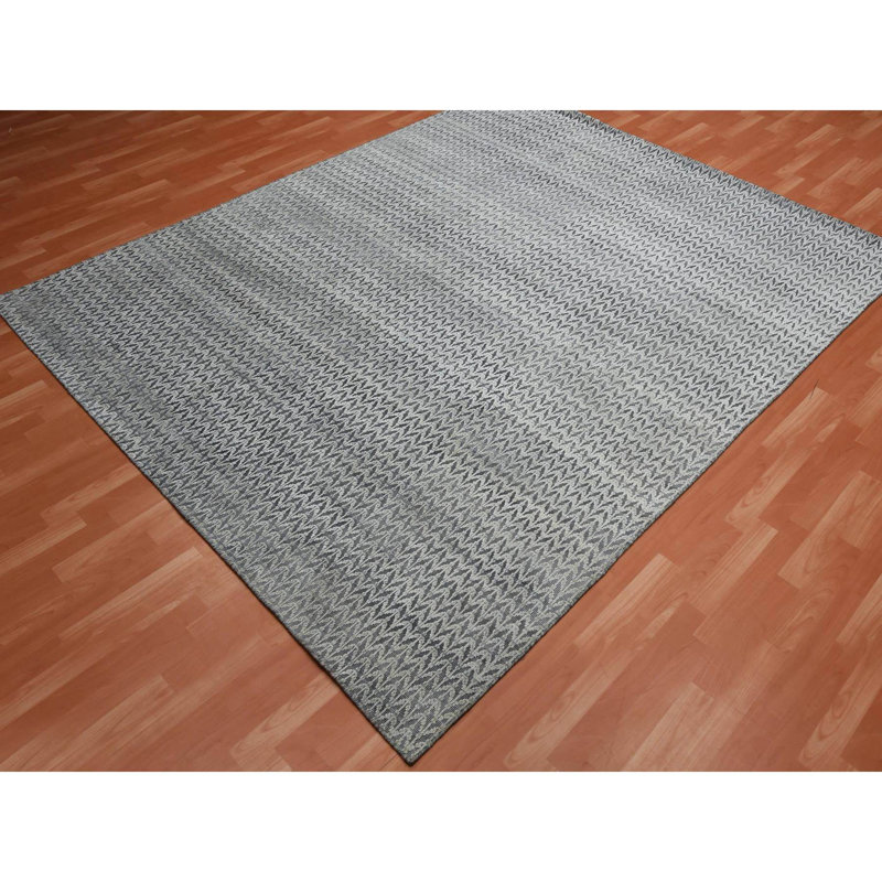 Ultimo One-of-a-Kind Rectangle 8'0" X 10'0" New Age Area Rug in Ivory