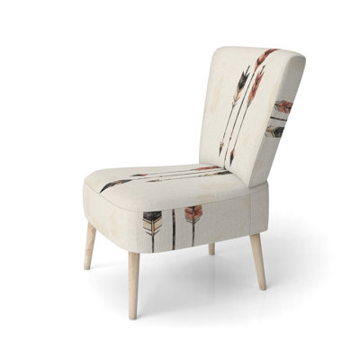 Chaise rembourrée Tribal - Chaise d'appoint Tribal Arrow Balance