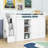 Gerdi Kids Twin Loft Bed with Drawers-1775276270