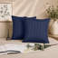 Microfiber Stripe Cushion Cases Sofa coach throw-183895623