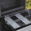 Barbecue au propane en acier inoxydable à 2 brûleurs R.W.FLAME 20 000 BTU - noir, avec couvercle, roues et thermomètre - Barbecue d'extérieur