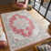 Mayhall Vintage Medallion Performance Indoor Area Rug