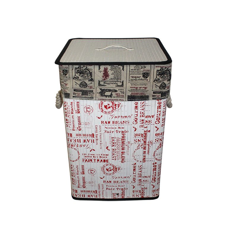Boîte de rangement pliable en tissu