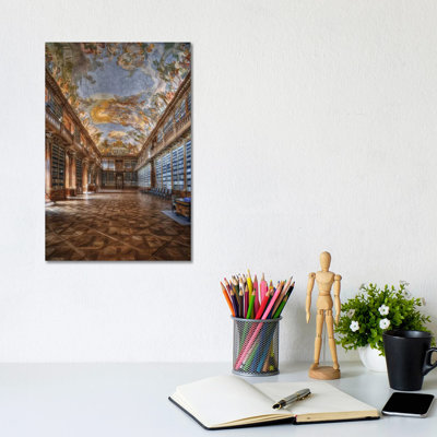 Philosophical Hall Strahov Monastery by Patrick Aurednik - Wrapped Canvas Gallery-Wrapped Canvas Giclée