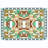 Metal Light Switch Plate Outlet Cover (Colourful Elegant Mesa Tile   - Single Toggle)