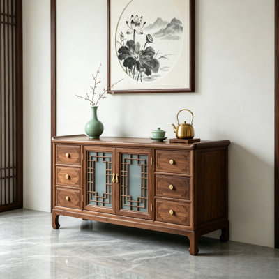 Retro minimalist high-end sideboard