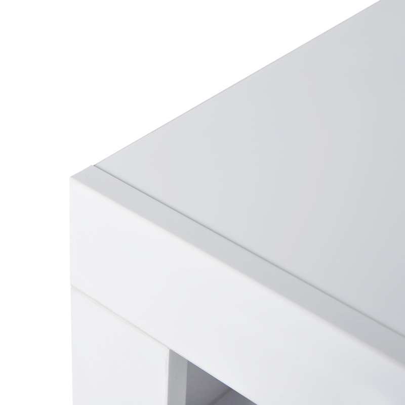 Moroney Unfinished TV Stand for TVs up to 65", White