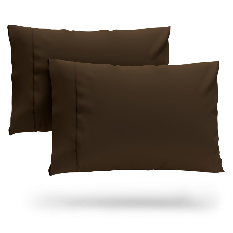 Cosy House Collection Luxury Rayon Derived from Bamboo Blend Ultra Soft Pillowcases, Queen Pillowcase, White