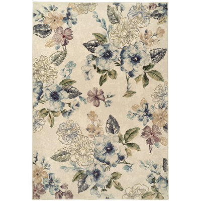 Makiver Floral Indoor Rug