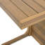 La table d'appoint de patio brun, fabriquée en bois, augmente l'espace de la table extérieure, la conception moderne et pratique, la fabrication, l'assemblage inclus la finition de la lampe en bois, ajoute de l'espace supplémentaire au patio, fonctionnel et requis