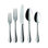 Mademoiselle 20 Piece Stainless Steel Flatware Set, Service for 4