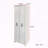 Slide Out Storage Bookcase with 2 Pulled Out Doors
