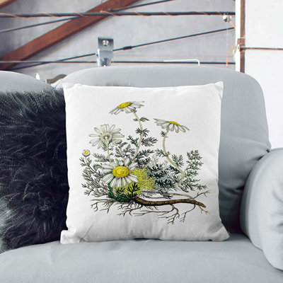 Floral Square Cushion