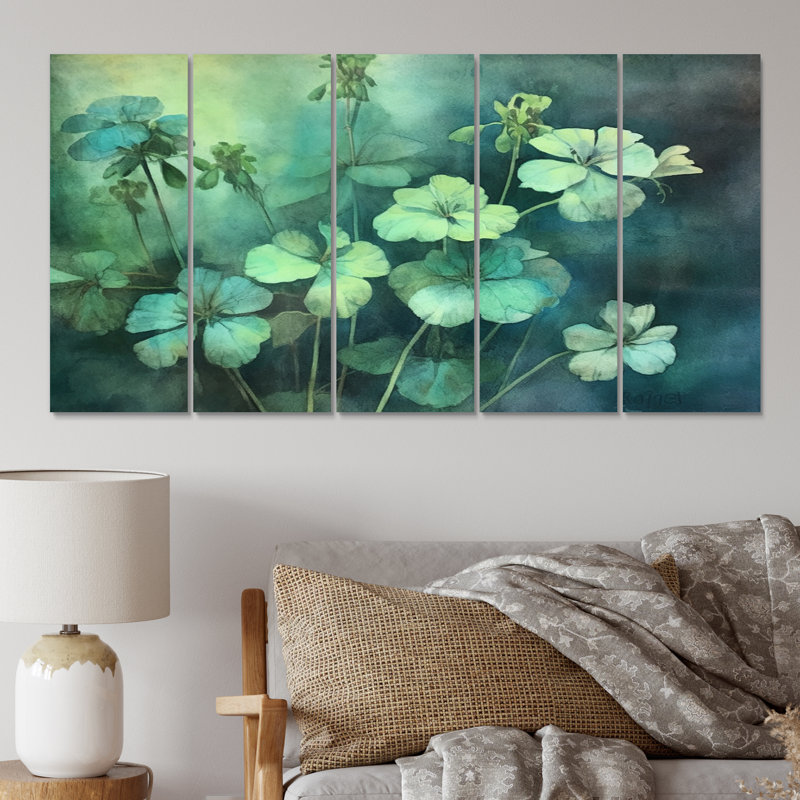 Plants & Flowers Wall Decor on Metal