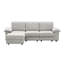 Canapé modulaire rembourré en L-283610717