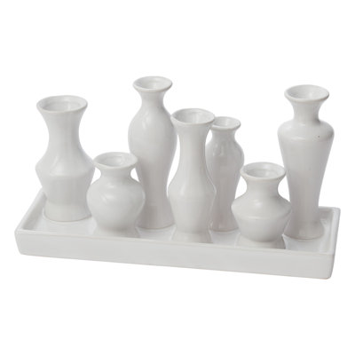 Ensemble de 7 vases de table en céramique faits à la main 7 pièces