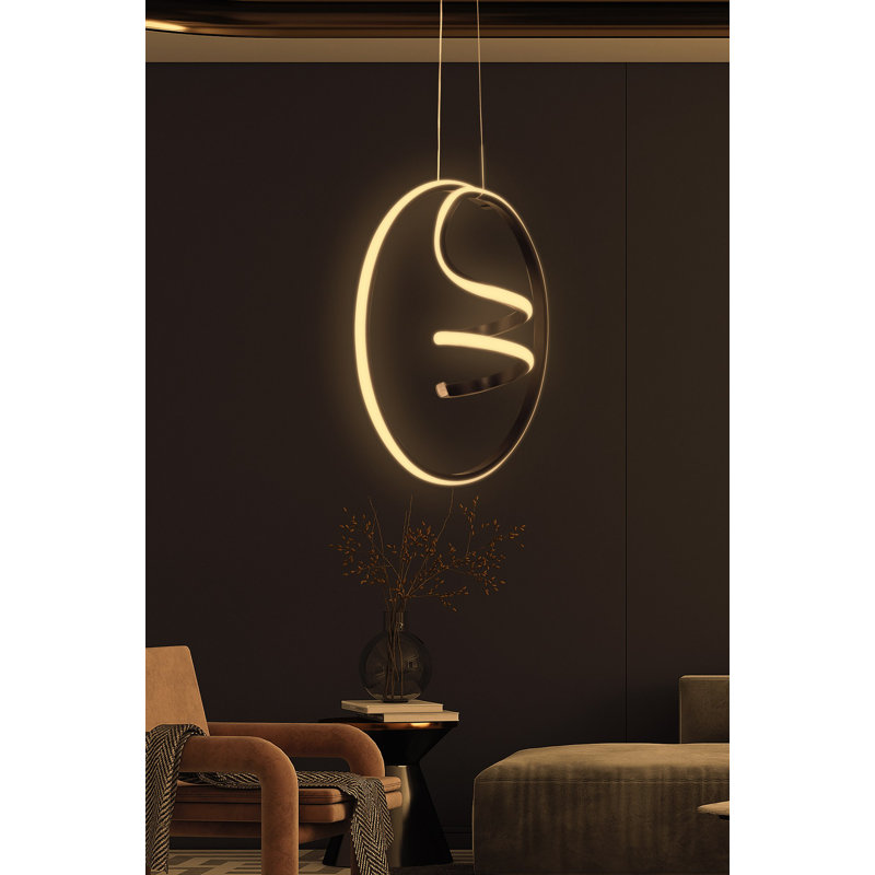 Superbe lustre réglable en aluminium noir de 15,7 po x 5,9 po x 15,7 po | Hauteur réglable de 0 à 31,5 pouces | Douille DEL 4000K, 40-60 Watts | Conception élégante pour les espaces de salle à manger et de vie modernes, revêtement électrostatique durable