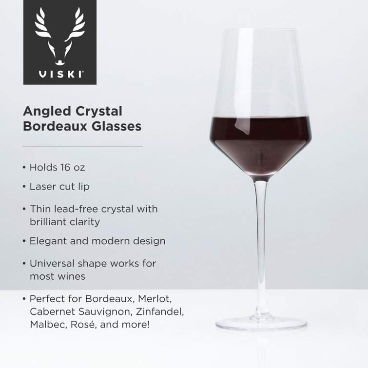 Viski Wine Glass And Corkscrew Gift Box, Set Of 3, 16, Viski & Reviews